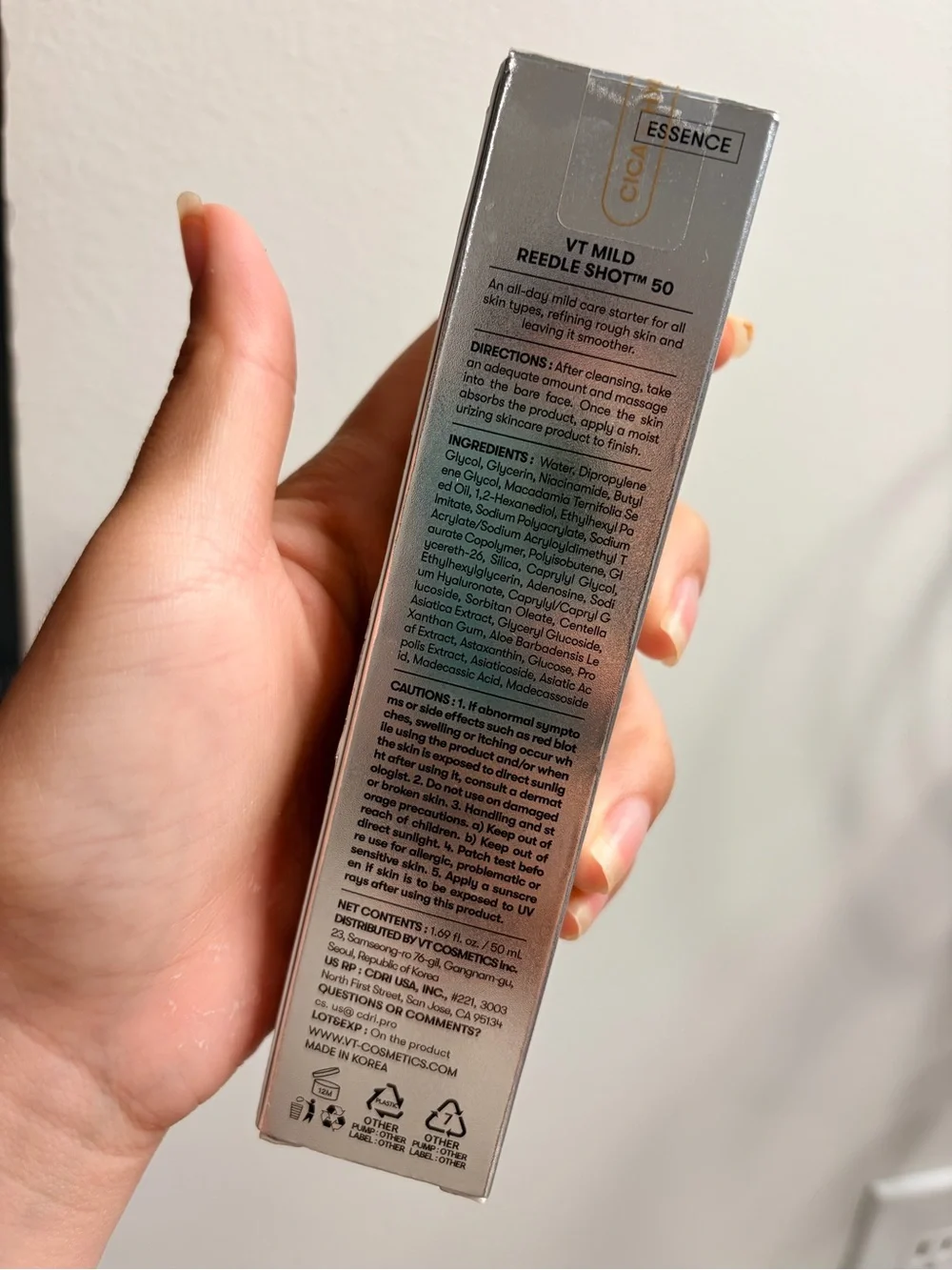 VT Cosmetics Mild Needle serum
